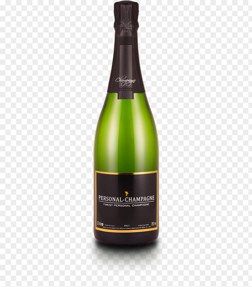 Own Oneself Champagne Wine Glass Bottle PNG