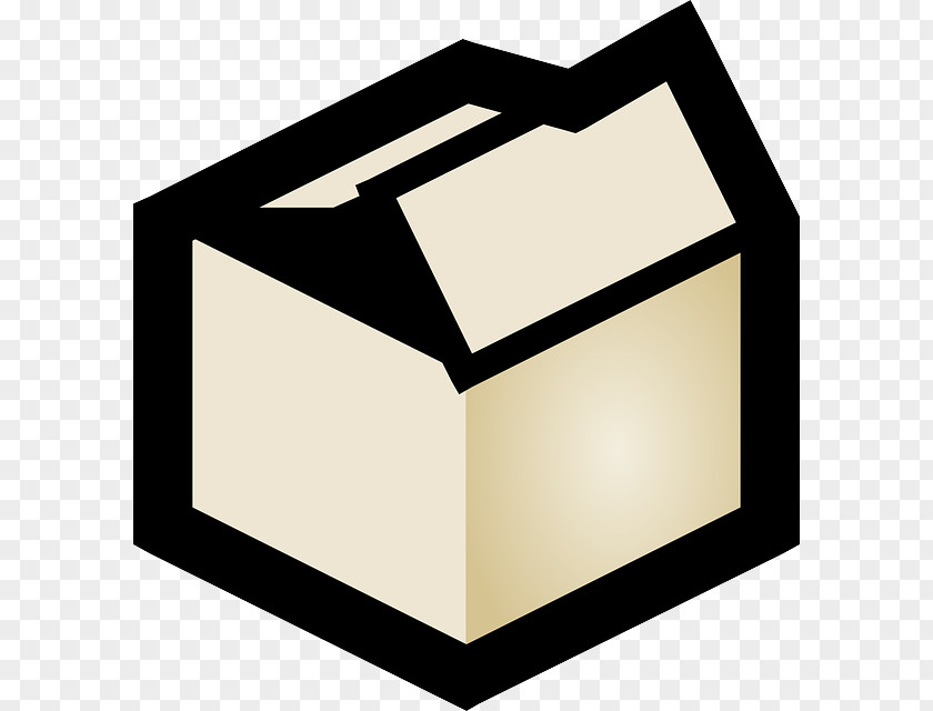 Packing Cardboard Box Clip Art PNG