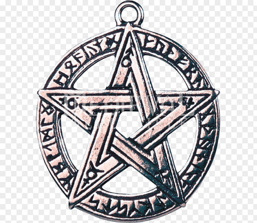 Pentagram Jewelry Charms & Pendants Amulet Pentacle Wicca PNG