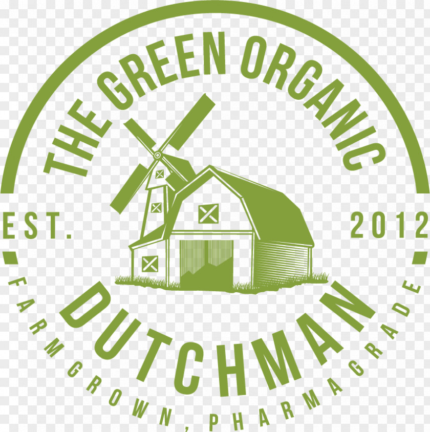 The Green Organic Dutchman Logo Organization Brand Font PNG