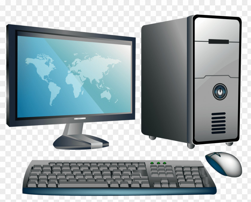 Desktop Computers Clip Art PNG