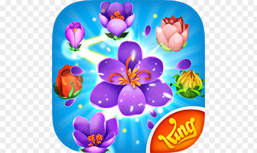King Blossom Blast Saga Candy Crush Farm Heroes Android PNG