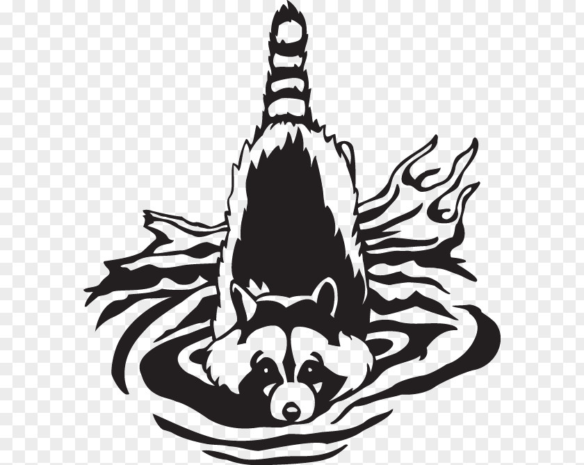 Raccoon Clip Art Coon Hunting Black And Tan Coonhound PNG
