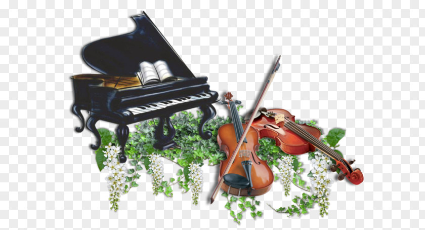 Violin Piano Cello Musical Instruments PNG