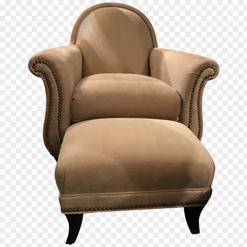 Art Deco Club Chair Loveseat PNG