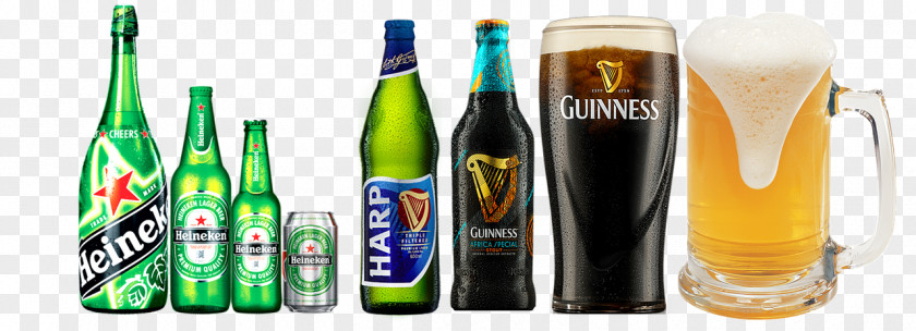 Beer Liqueur Bottle Guinness Nigeria PNG