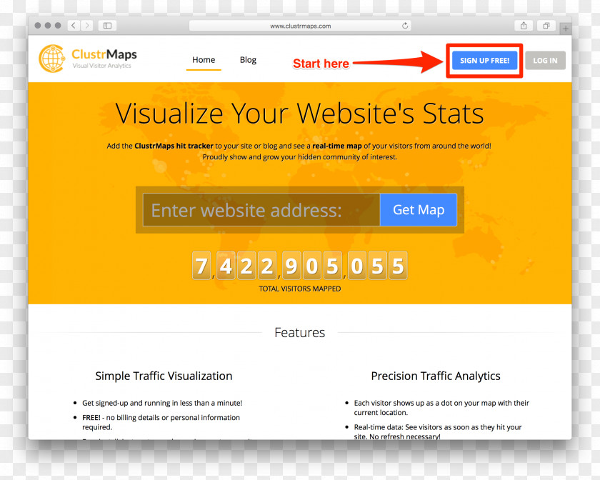 Create Your Free Account Web Page Counter Wix.com Drupal PNG