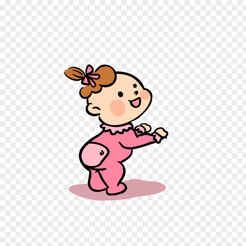 Cute Baby Girl PNG baby girl clipart PNG
