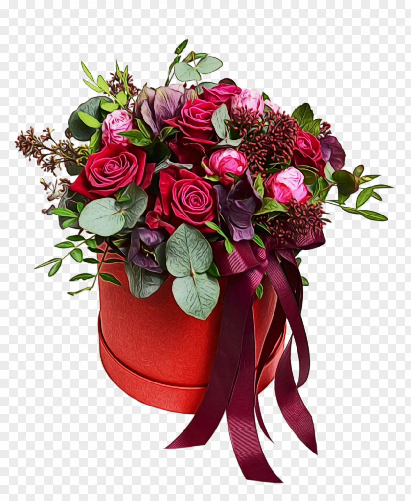 Floral Design Flowerpot PNG