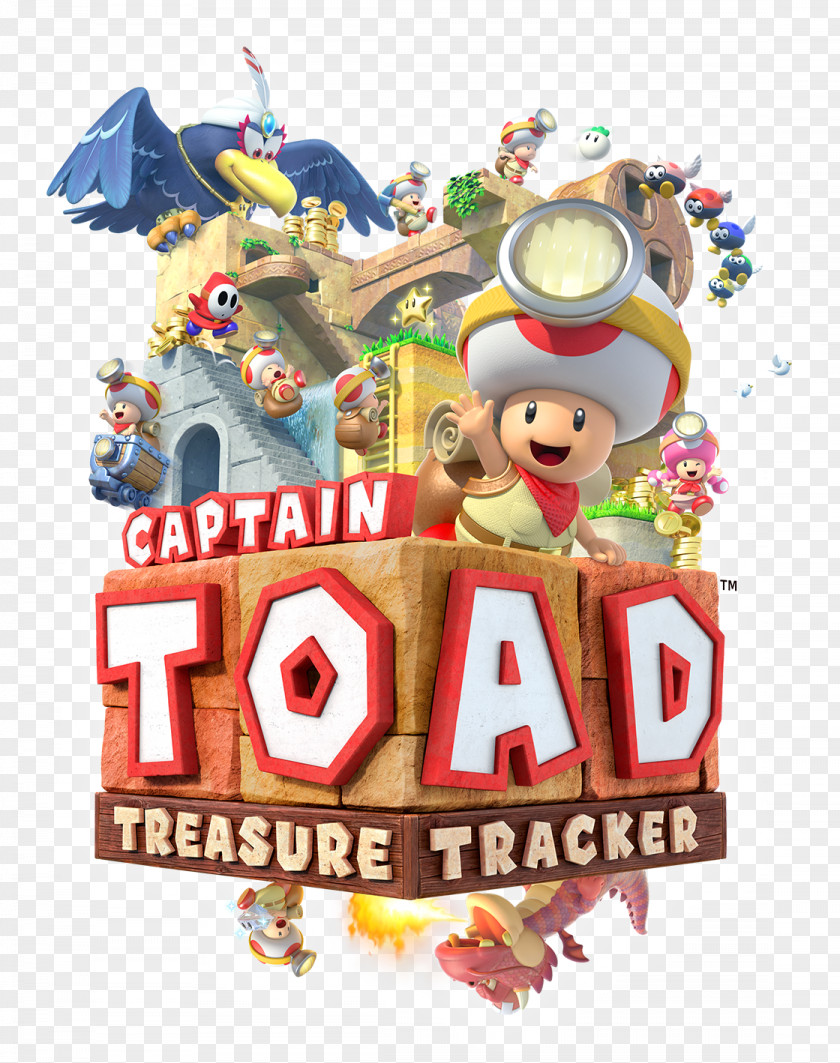 Nintendo Captain Toad: Treasure Tracker Switch Wii U 3DS PNG