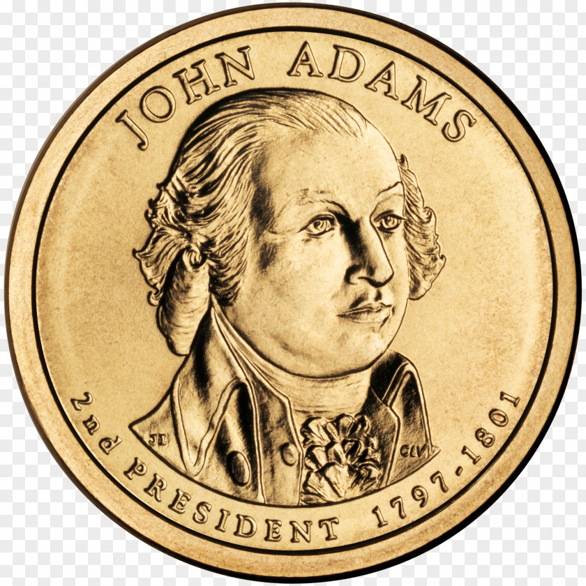 Silver Coin Denver Mint Philadelphia Presidential $1 Program Dollar PNG