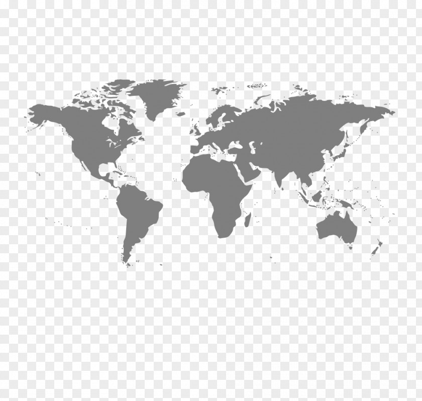 World Map Globe PNG