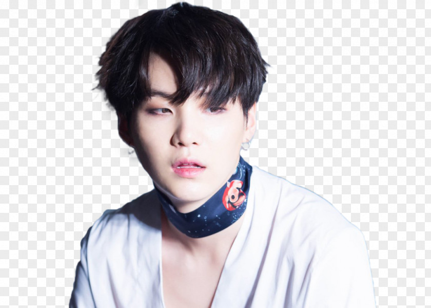 Black Hair Suga Daegu BTS K-pop Wings PNG