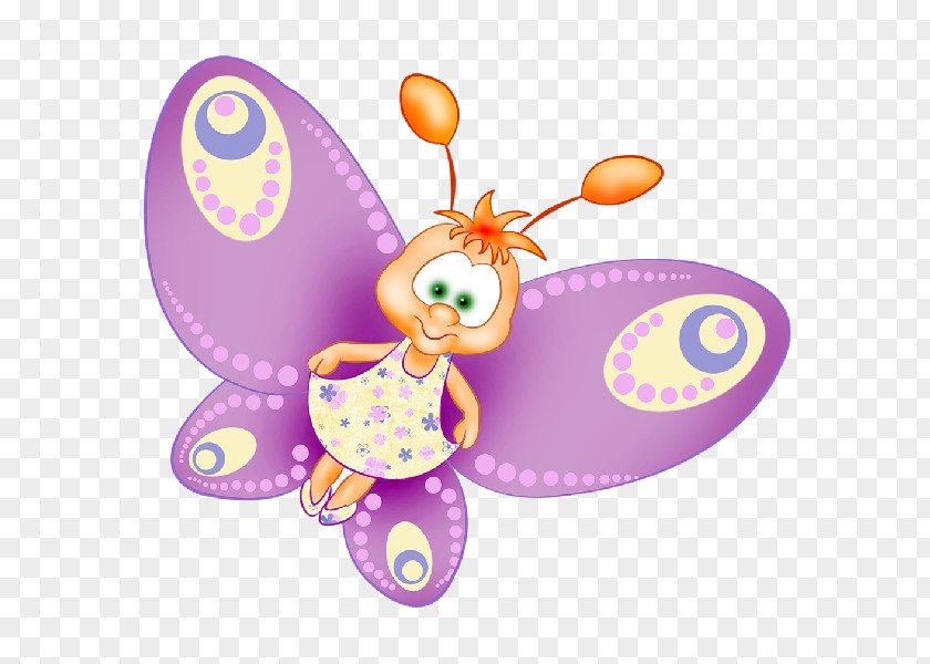 Cartoon Butterfly Clip Art PNG