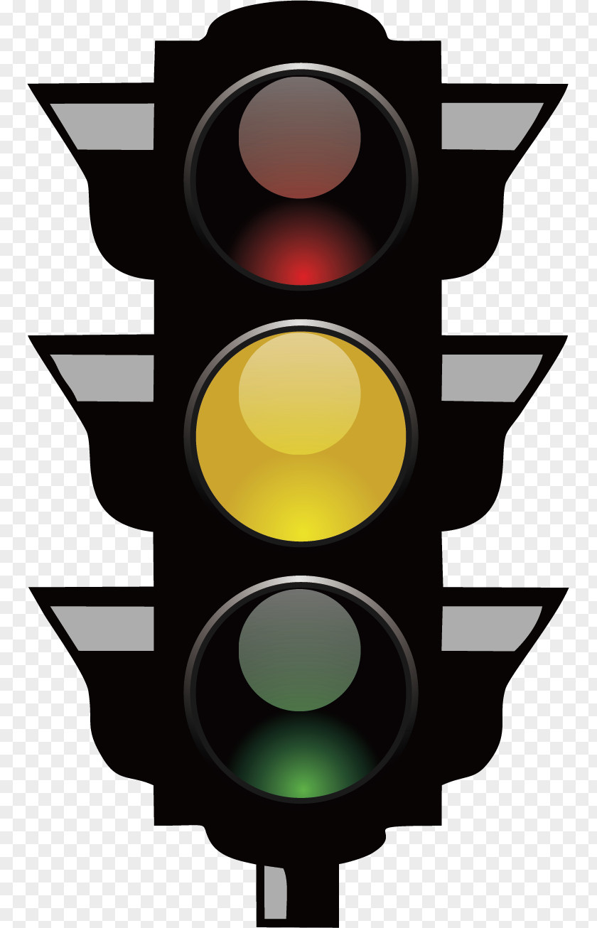 Creative Traffic Lights Light Cartoon Clip Art PNG