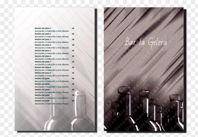 Design Bar Cocktail Menu Pub PNG