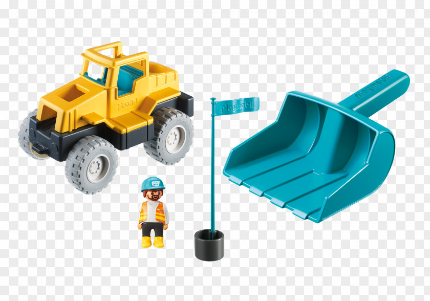 Excavator Playmobil Sand Toy Sandboxes PNG