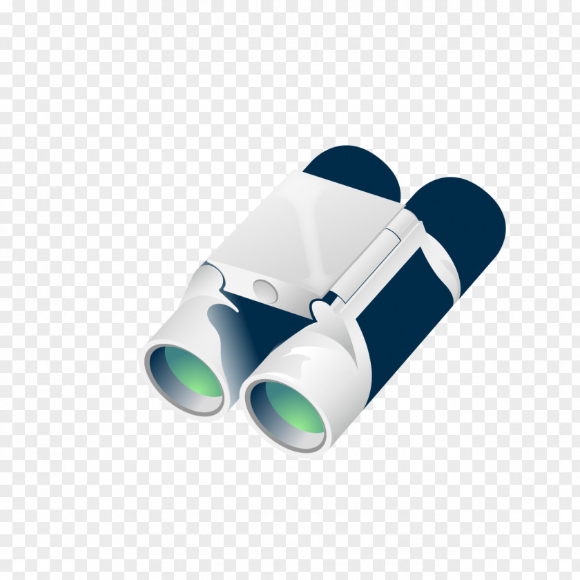 Green Mirror Telescope Image Binoculars Icon PNG