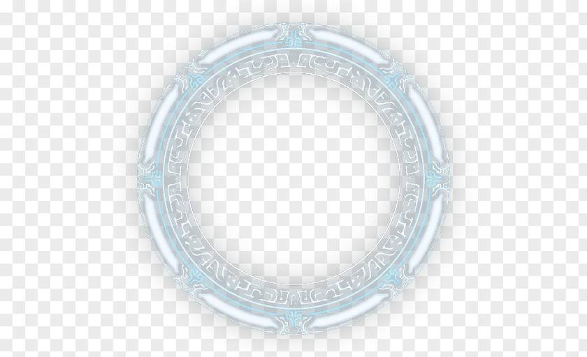 Magic Circle Of Blue Light Emission Religion Islam Pattern PNG