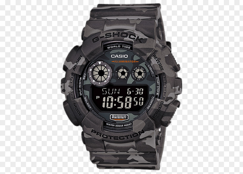 Watch G-Shock Military Camouflage Casio PNG