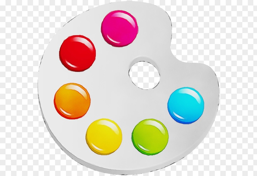 Ball Games Yellow Circle Paint PNG