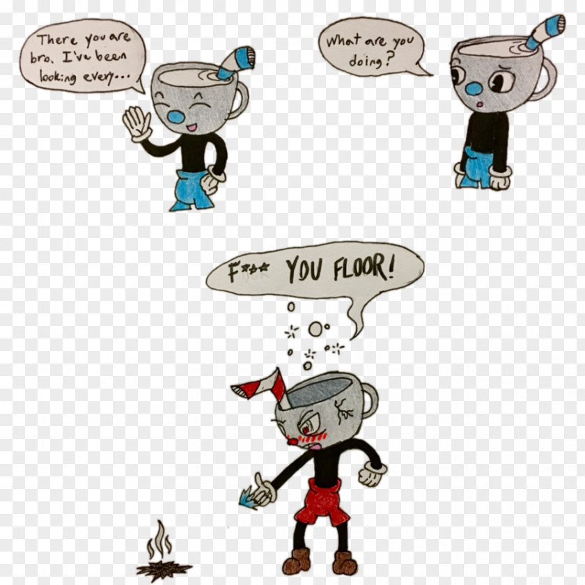 Black Floor Cuphead 0 DeviantArt Drawing PNG