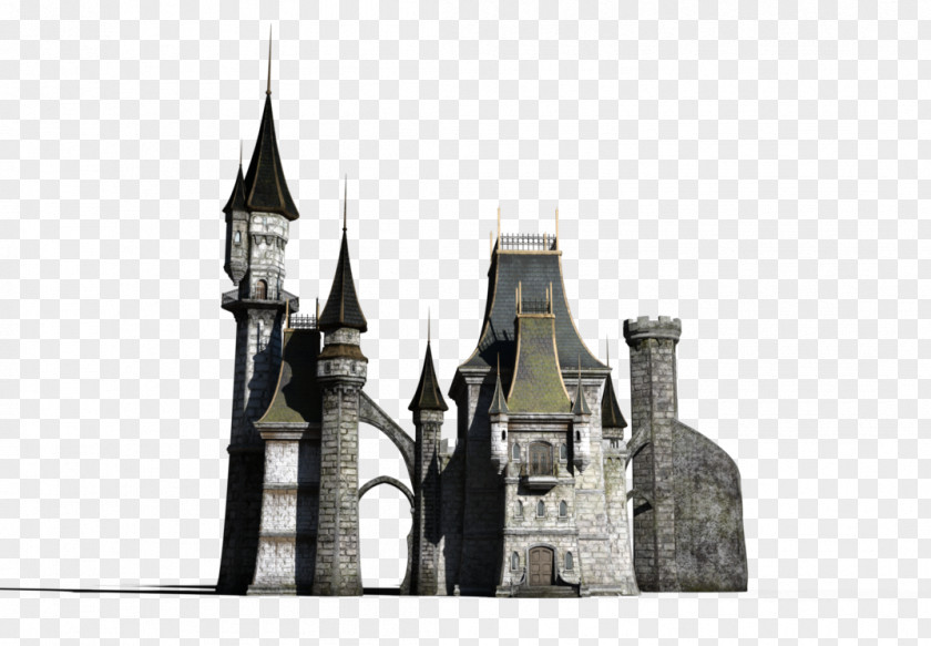 Castle Fantasy DeviantArt DAS Productions Inc Stock Photography Medieval Architecture PNG