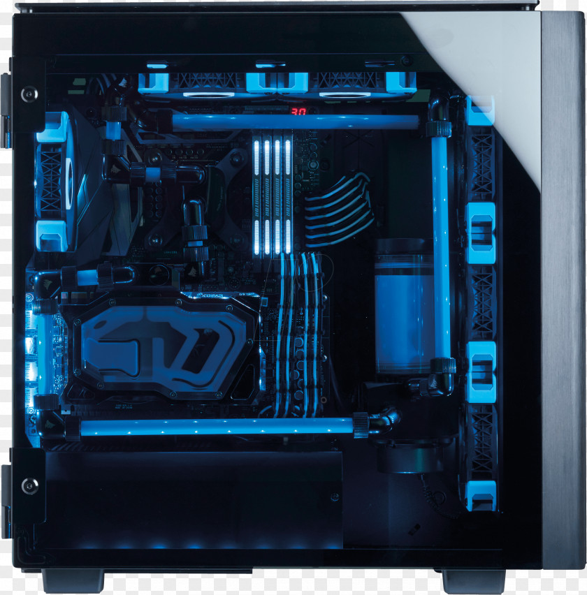 Computer Cases & Housings CORSAIR Obsidian Series 750D Corsair Hydro Liquid CPU Cooler Components ATX PNG