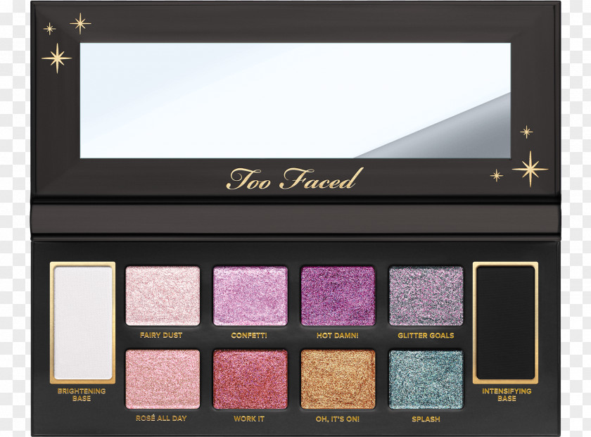 Face Too Faced Glitter Bomb Eye Shadow Cosmetics PNG