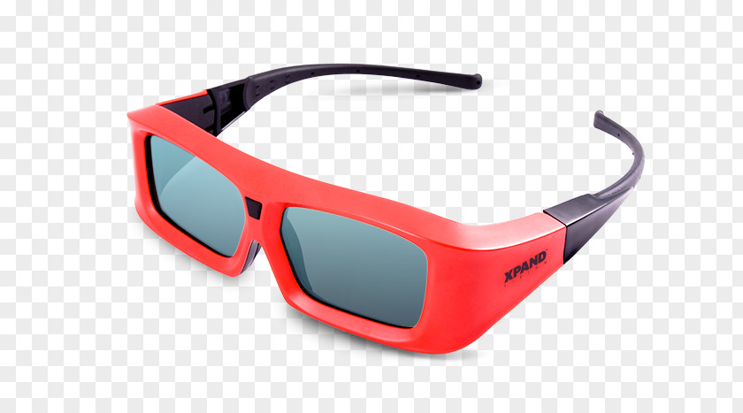 Glasses XpanD 3D Film 3D-Brille Cinema Polarized System PNG