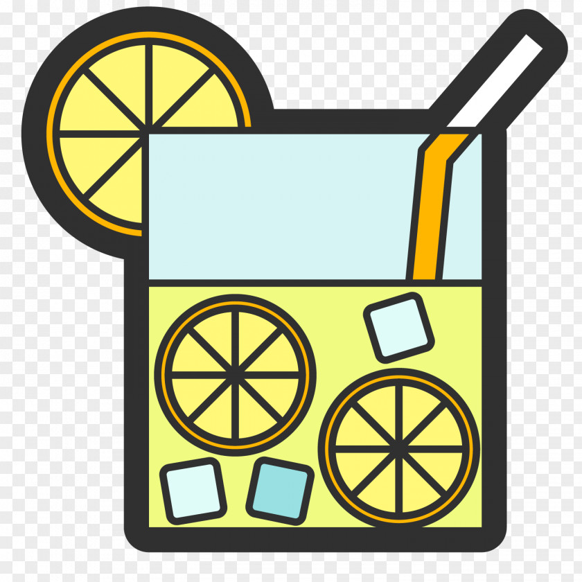 Hand-painted Lemon Soda Material Juice Euclidean Vector PNG