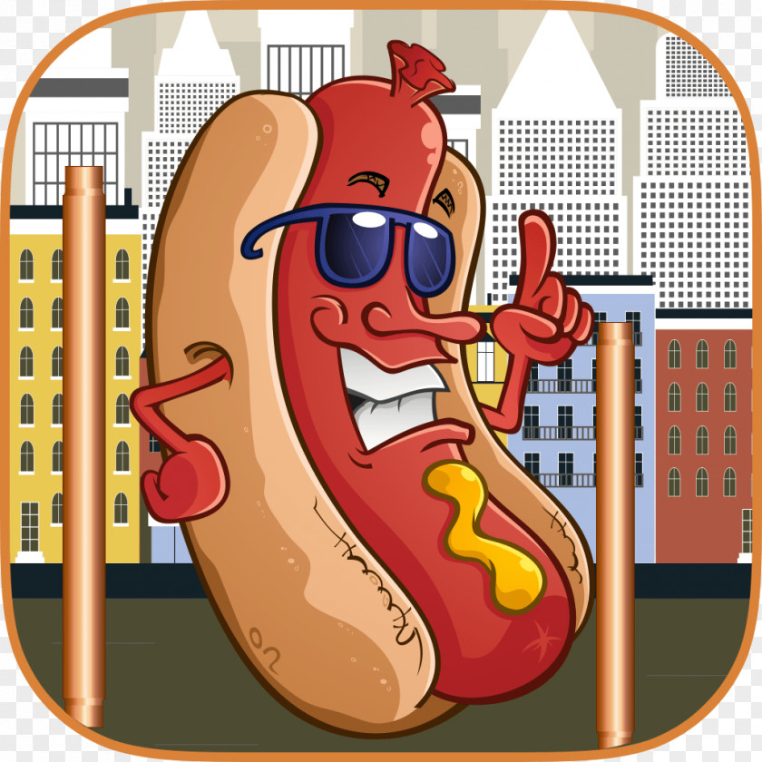 Hotdog Cartoon PNG