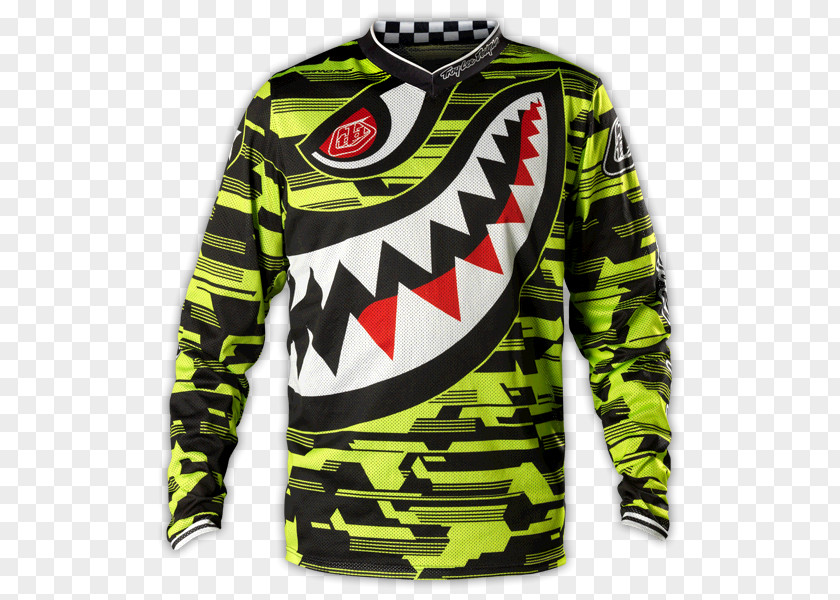 T-shirt Cycling Jersey Troy Lee Designs PNG