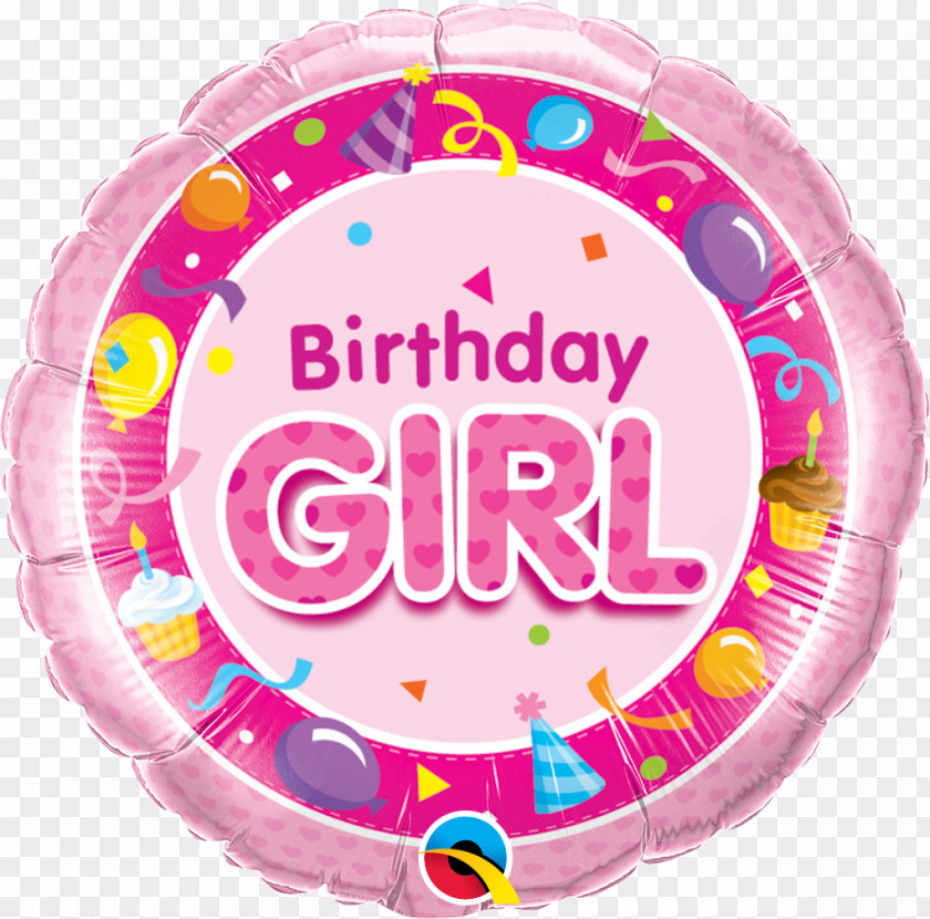 Birthday Balloon Party Wish Gift PNG