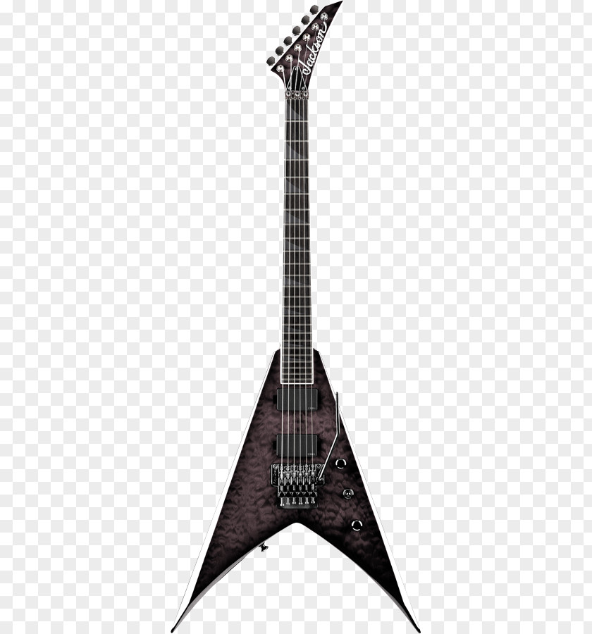 Electric Guitar Jackson King V Guitars Floyd Rose PNG