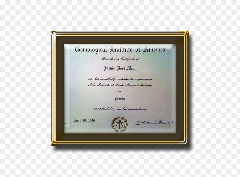 Gemological Institute Of America Picture Frames Font PNG