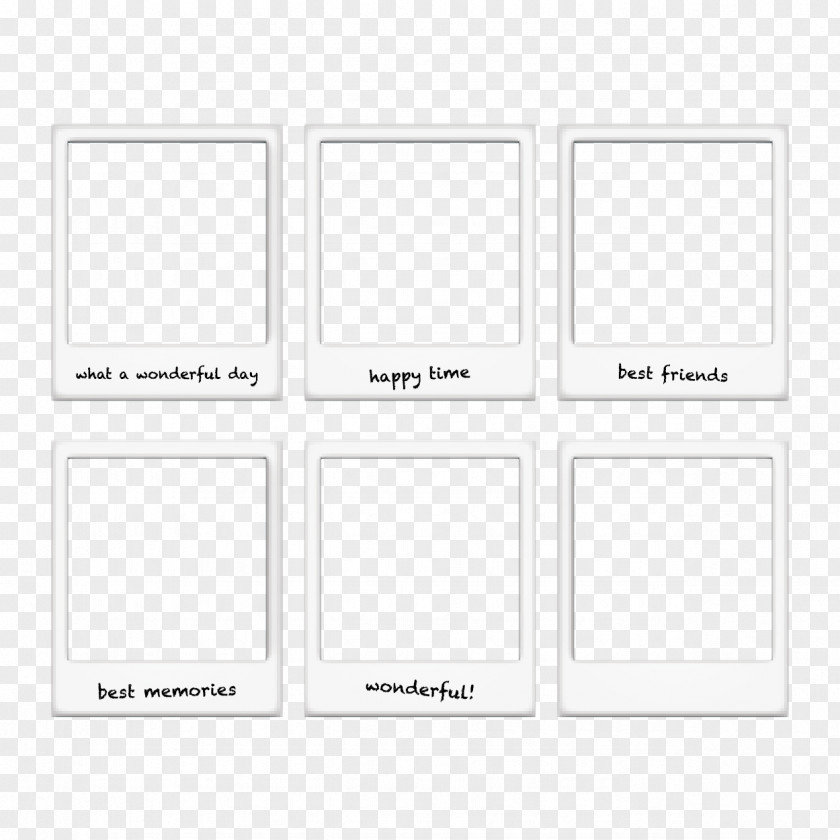 Line Paper Picture Frames Pattern PNG