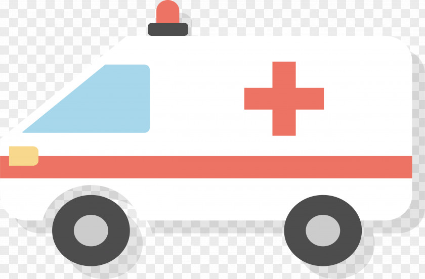 White Ambulance First Aid PNG