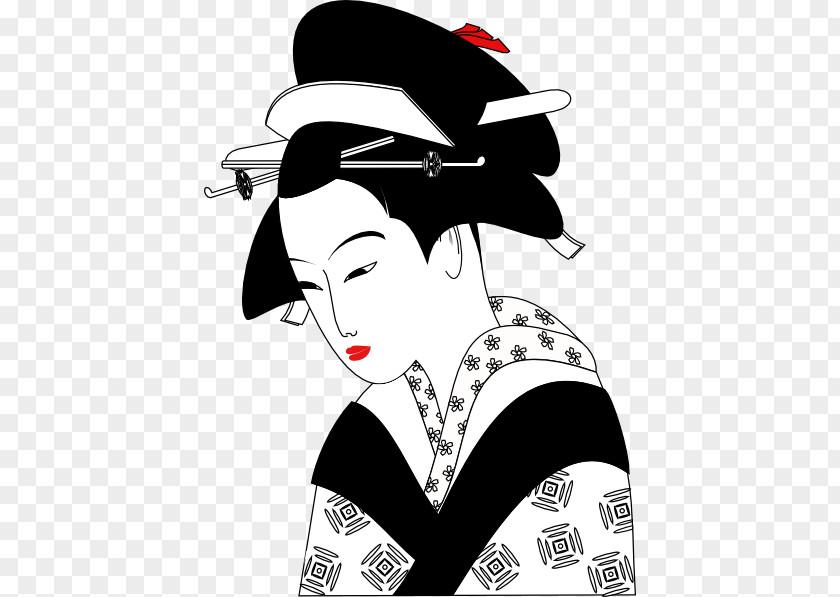 Asian Person Cliparts Geisha Art PNG