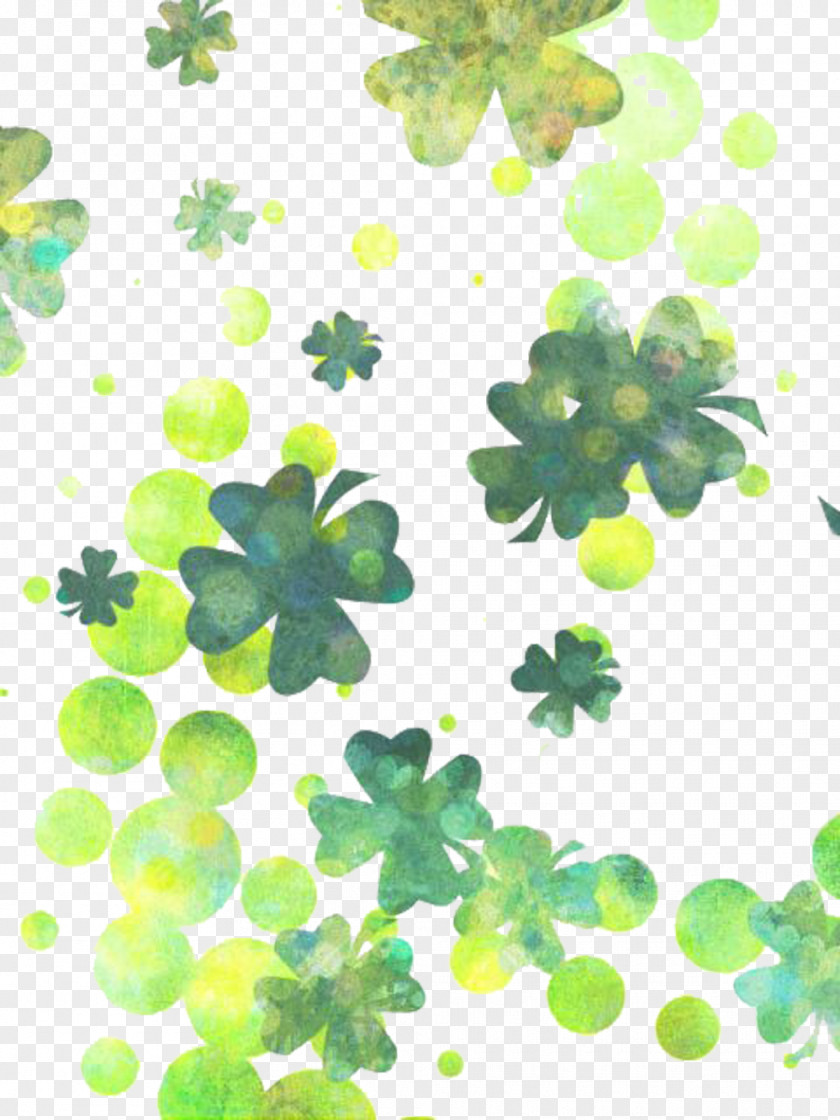 Dot Clover Picture Material Clip Art PNG