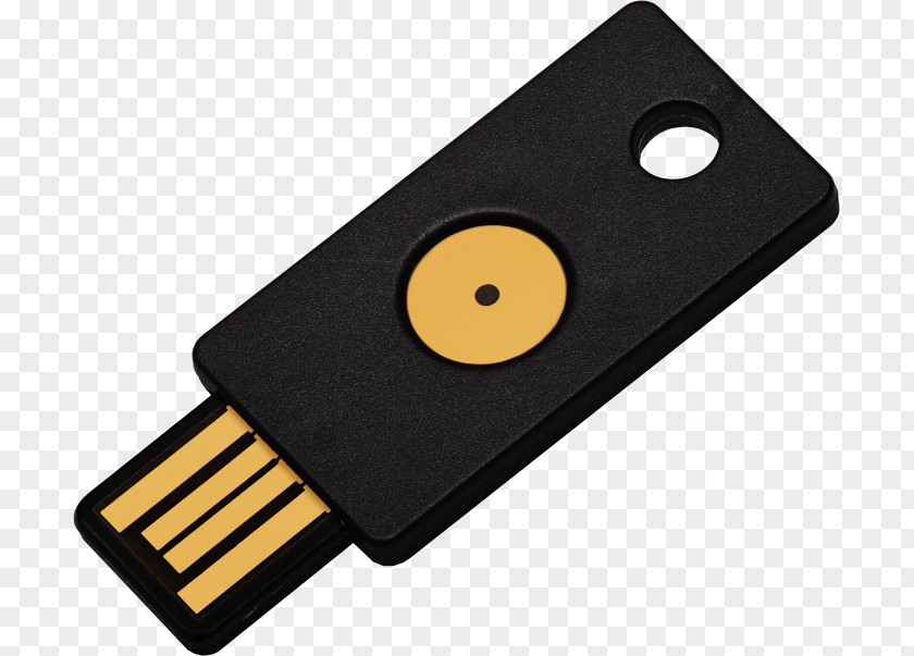 Key Security Token YubiKey Universal 2nd Factor Authentication PNG
