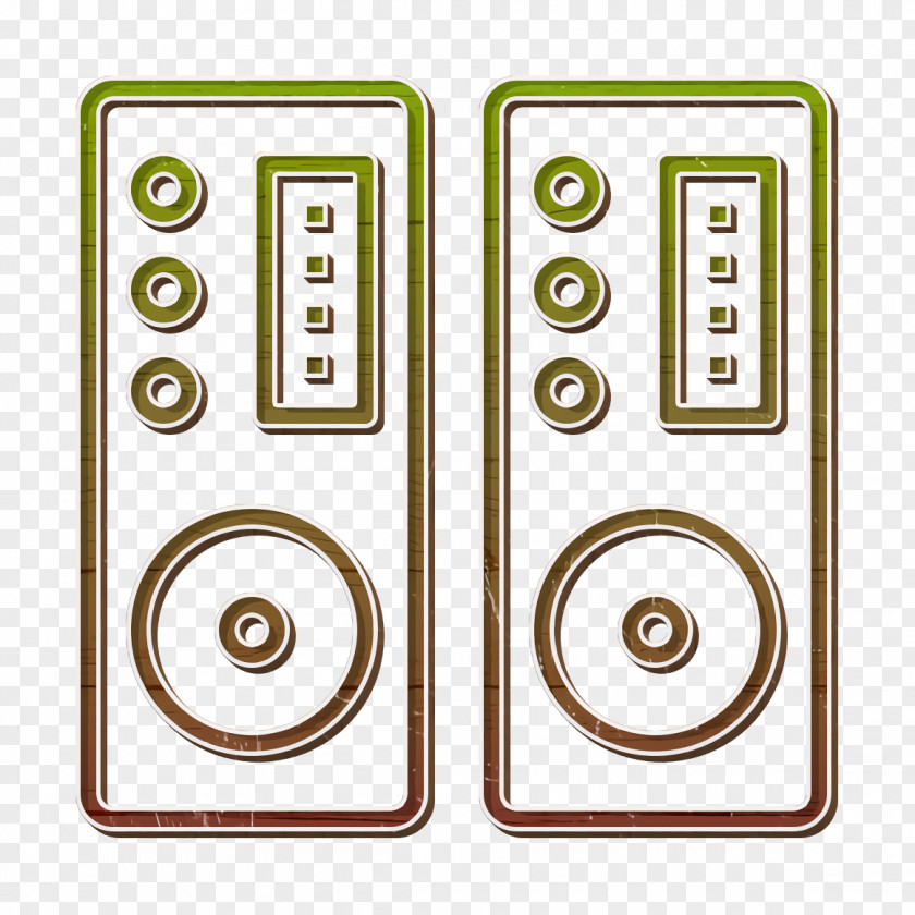 Loudspeaker Icon Audio Electronic Device PNG