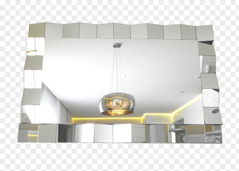 Mirror Glass Lighting Ceiling PNG