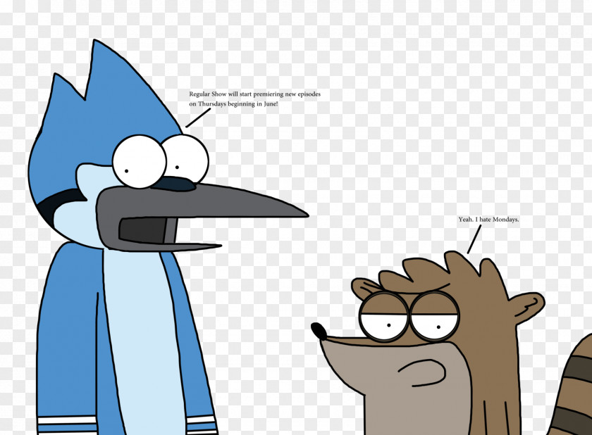 Mordecai Rigby Comedy Art Blue Jay PNG