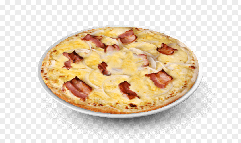 Bacon Pizza California-style Sicilian Quiche Tarte Flambée PNG