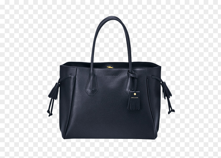 Bag Handbag Tote Longchamp Leather PNG