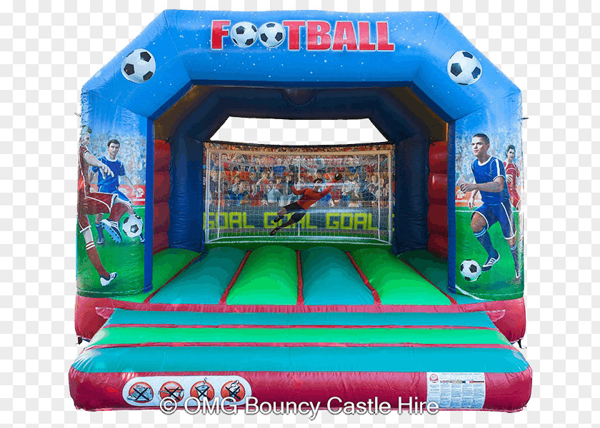 Bouncy Castle Inflatable Bouncers Great Bookham Penalty Shootout PNG