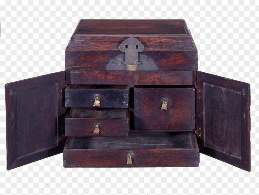 Classical Jewelry Box Drawer PNG