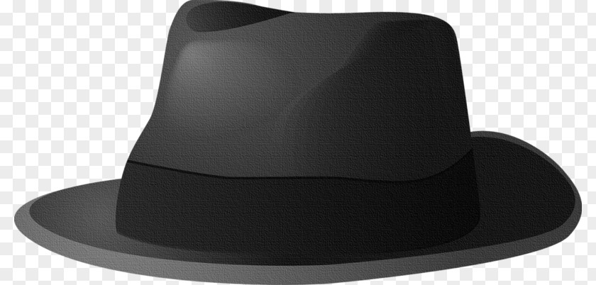 Design Fedora Black M PNG