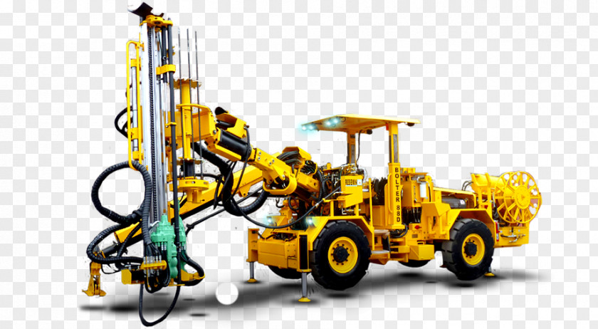 Coal Heavy Machinery Underground Mining Drilling Rig PNG